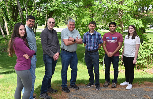 The research team from Brookhaven Lab's Chemistry Division